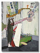 Instalace reklamy, 1985, 130x97 cm